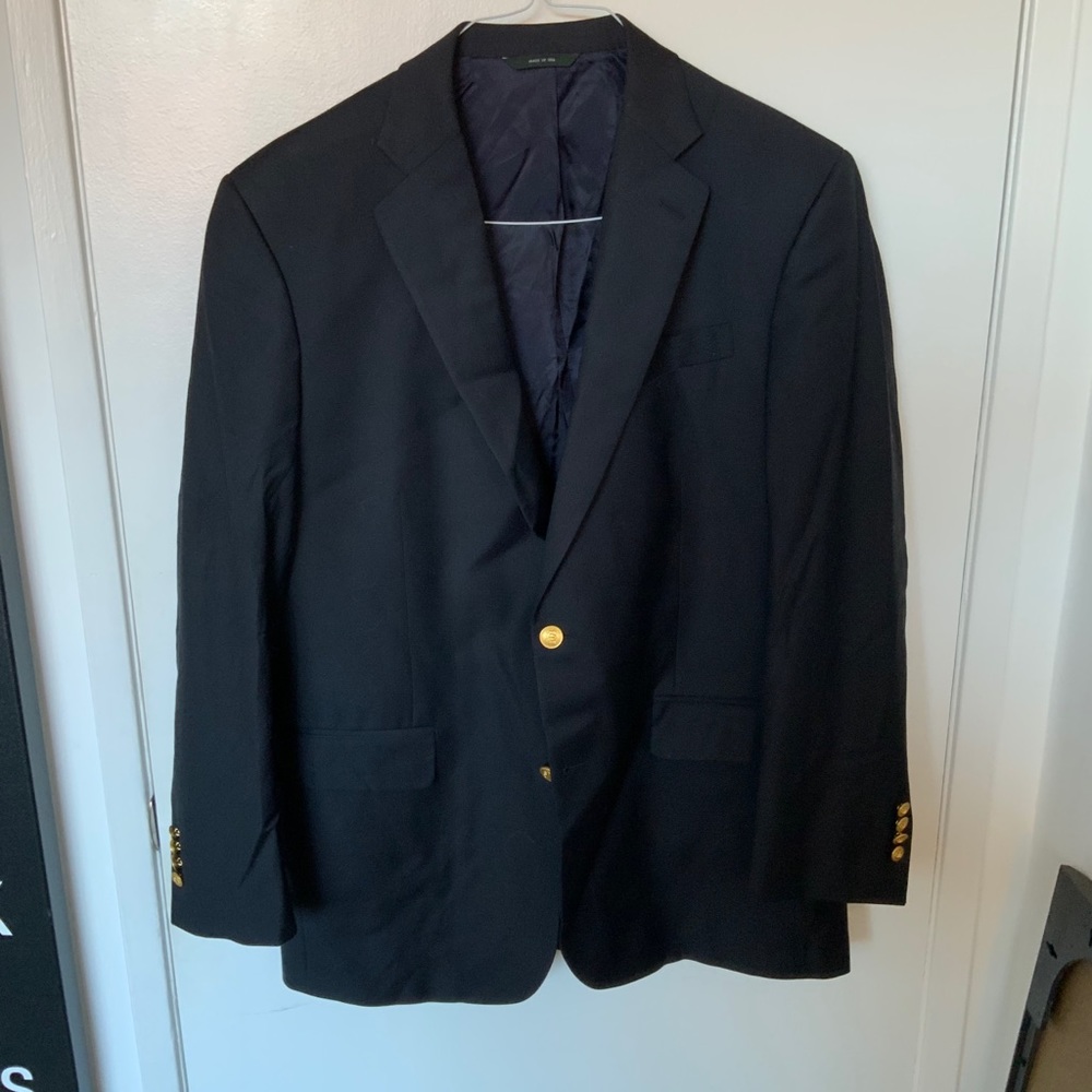 Brooks Brothers Dark Navy Blue Blazer